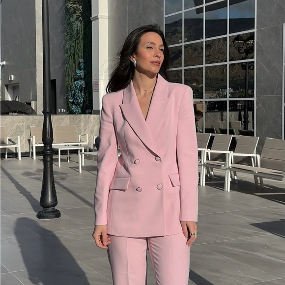 rotate pink blazer dress Shannon Blazer Dress by ROTATE